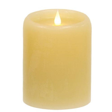 Illure Ivory Wax Pillar, 4